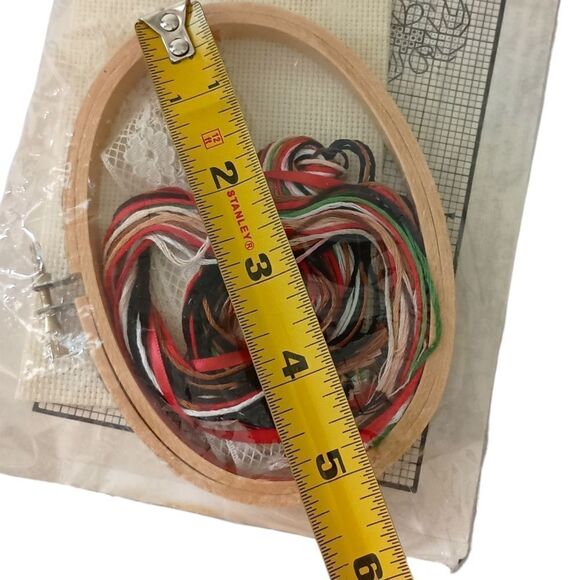 1988 Dale Burdett Cross Stitch Kit Pajama Girl With Puppies CCK714 Cottagecore. - Picture 4 of 12